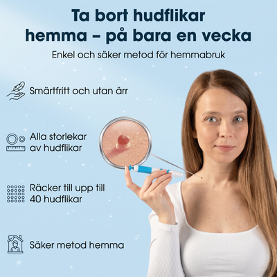 Ta bort hudflikar hemma