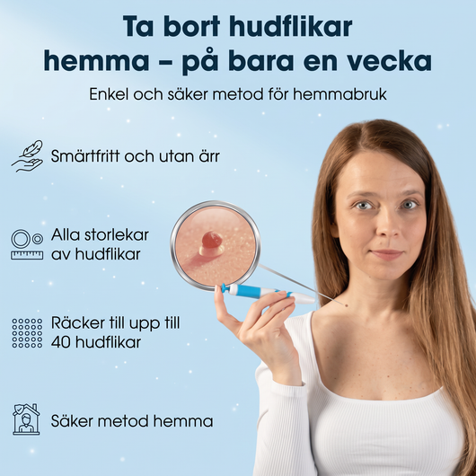 Ta bort hudflikar hemma