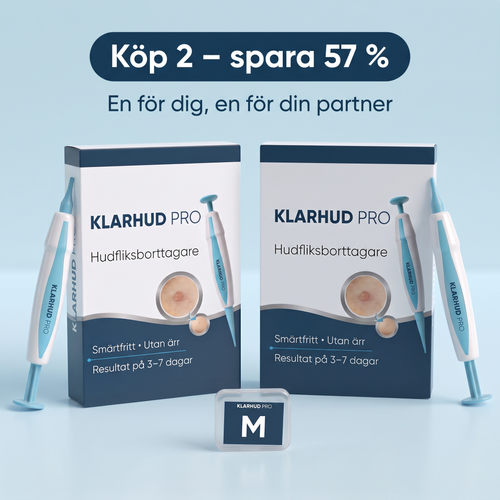 Klarhud Pro™ – Hejdå hudflikar